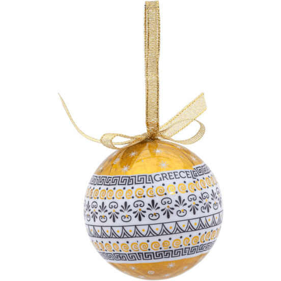 ΧΡΙΣΤ/ΚΕΣ ΜΠΑΛΕΣ NO1 ΑΡΧΑΙΚΟ ΧΡΥΣΟ - Kaminaki