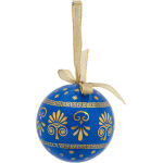 ΧΡΙΣΤ/ΚΕΣ ΜΠΑΛΕΣ NO1 ΜΑΙΑΝΔΡΟΣ ΜΠΛΕ ΧΡΥΣΟ - Kaminaki