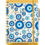 ΜΠΛΟΚ ΣΠΙΡΑΛ Α5 ΣΕΤ ΣΤΥΛΟ Β ΜΑΤΙ ΟΥΡΑΝΟΣ (Ν) - Kaminaki