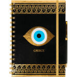 ΜΠΛΟΚ ΣΠΙΡΑΛ Α5 ΣΕΤ ΣΤΥΛΟ Β ΜΑΤΙ ΜΑΙΑΝΔΡΟΣ (Ν) - Kaminaki