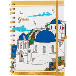 ΜΠΛΟΚ ΣΠΙΡΑΛ Α5 ΣΕΤ ΣΤΥΛΟ Β ΕΚΚΛ.ΟΥΡΑΝΟΣ (Ν) - Kaminaki