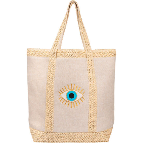 ΤΣΑΝΤΑ ΨΑΘΙΝΟ ΛΟΥΡΙ XL ΜΑΤΙ ΒΛΕΦΑΡΙΔΕΣ (Ν) - Kaminaki