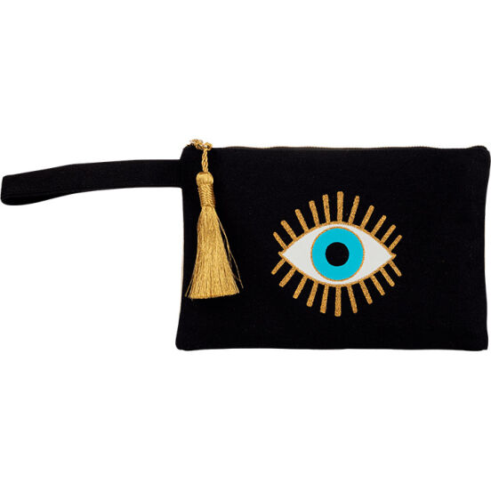 ΤΣΑΝΤΑΚΙ ΚΑΜΒΑΣ ΧΕΡΟΥΛΙ ΜΕΣΑΙΟ ΜΑΤΙ ΒΛΕΦΑΡΙΔΕΣ ΜΑΥΡΟ (Ν) - Kaminaki