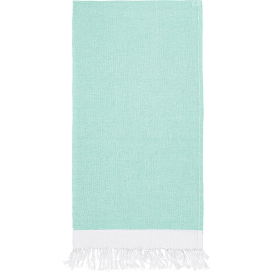 ΠΕΤΣΕΤΑ ΠΑΡΕΟ ΥΦΑΝΤΗ ΜΟΝΟΧΡΩΜΗ ΓΑΛΑΖΟΠΡΑΣΙΝΟ (Ν) - Kaminaki