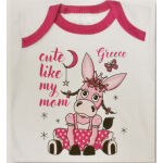 ΦΟΡΜΑΚΙ ΚΟΡΙΤΣΙ ΛΕΥΚΟ ΦΟΥΞΙΑ ΓΑΙΔΟΥΡΑ ΣΑΝ ΜΑΜΑ - Kaminaki