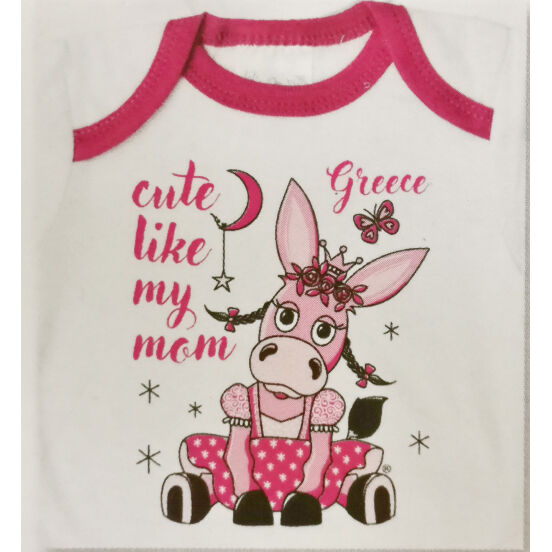 ΦΟΡΜΑΚΙ ΚΟΡΙΤΣΙ ΛΕΥΚΟ ΦΟΥΞΙΑ ΓΑΙΔΟΥΡΑ ΣΑΝ ΜΑΜΑ - Kaminaki